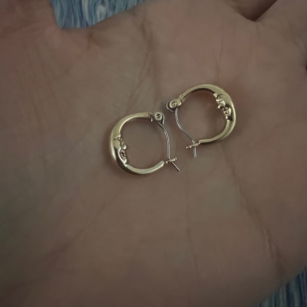 Moon earrings